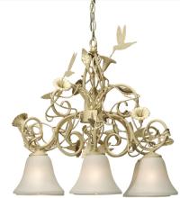 Meyda Blue 120993 - 24" Wide Hummingbird 6 Light Chandelier