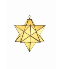 Meyda Blue 12114 - 18" Wide Moravian Star Pendant