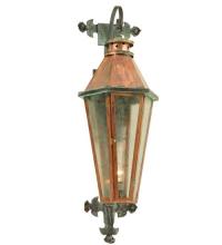 Meyda Blue 128968 - 14"W Millesime Lantern Wall Sconce