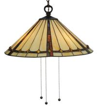 Meyda Blue 130744 - 20"W Belvidere Pendant