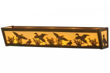 Meyda Blue 145714 - 24"W Ducks in Flight Vanity Light