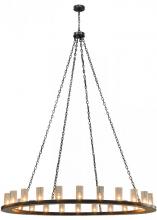 Meyda Blue 148680 - 72"W Loxley 24 LT Chandelier