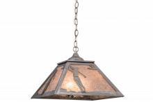 Meyda Blue 160480 - 16"Sq Golf Pendant