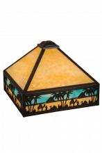 Meyda Blue 17323 - 15.5"Sq Camel Mission Shade