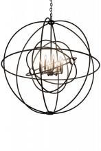 Meyda Blue 182735 - 43"W Atom Enerjisi 8 LT Chandelier