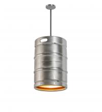 Meyda Blue 224991 - 16" Wide Keg Pendant