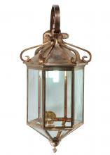 Meyda Blue 249601 - 21"W Anza Lantern Wall Sconce