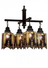 Meyda Blue 31756 - 27"W Cottage Mission 4 LT Chandelier