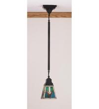 Meyda Blue 48978 - 5"Sq VALENCIA Mission Mini Pendant.609