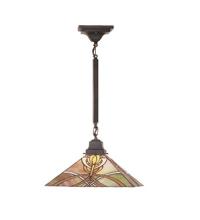 Meyda Blue 49145 - 13"Sq Glasgow Bungalow Pendant.609