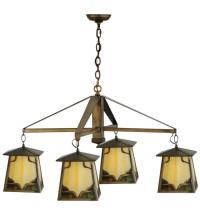 Meyda Blue 51486 - 41"W Kirkpatrick 4 LT Chandelier