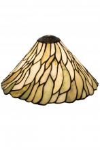 Meyda Blue 74023 - 12" Wide Willow Jadestone Shade