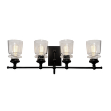 Artcraft AC11594BK - Castara 4 Light Wall Light AC11594BK