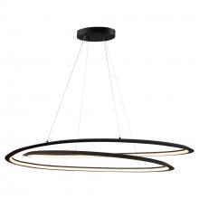 Artcraft AC7679BK - Ara 45W LED Pendant Black