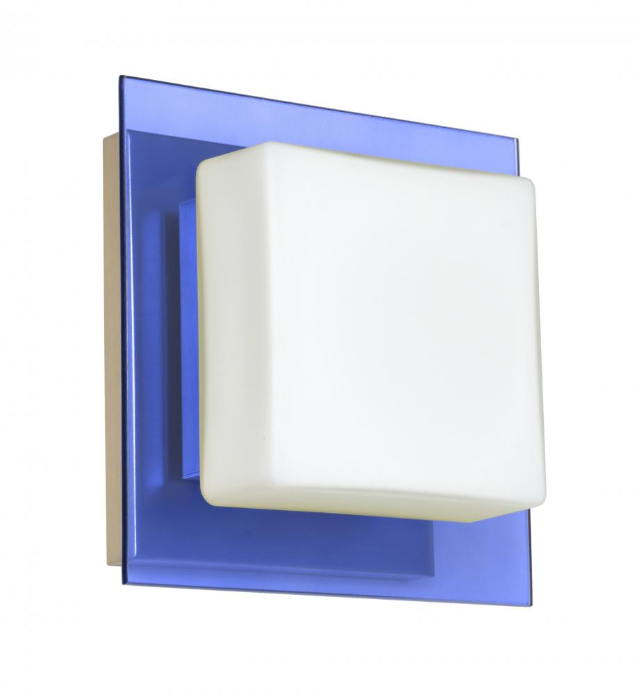 Besa Wall Alex Satin Nickel Opal/Blue 1x50W G9