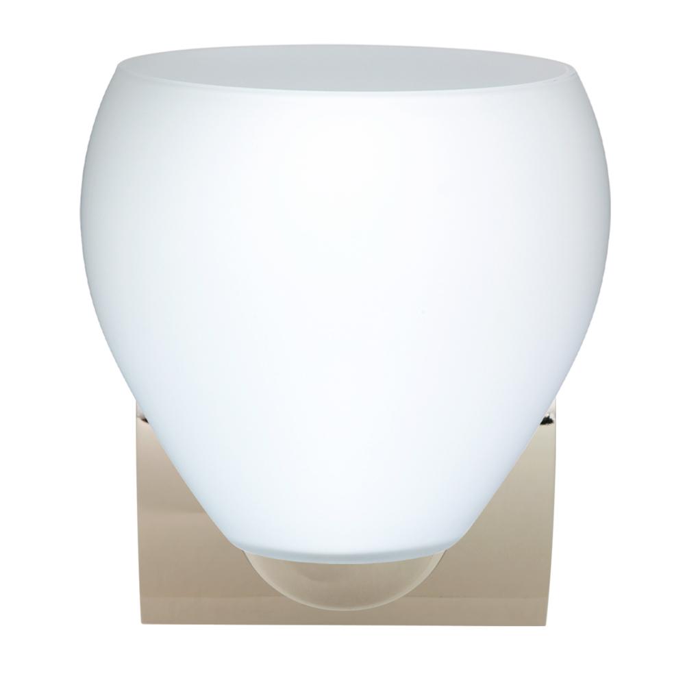 Besa Wall Bolla Chrome Opal Matte 1x9W LED