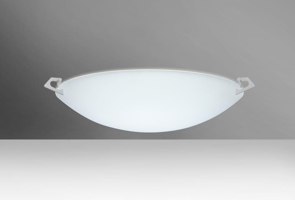 Besa Ceiling Sonya 17 Satin Nickel Satin Frost 2x100W G9