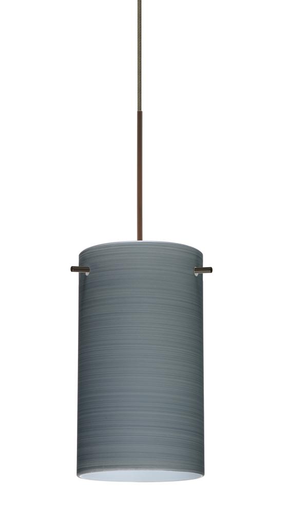 Besa Stilo 7 Pendant Titan Bronze 1x5W LED