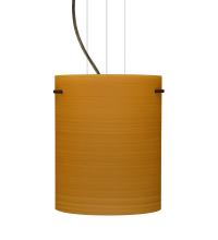 Besa Lighting 1KG-4006OK-LED-BR - Besa Tamburo 8 Pendant Oak Bronze 1x11W LED