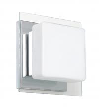 Besa Lighting 1WS-773539-CR - Besa Wall Alex Chrome Opal/Clear 1x50W G9