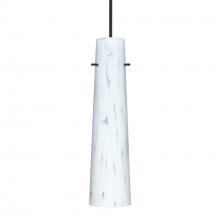 Besa Lighting 1XC-567419-BK-277-DIM010 - Besa Camino Pendant Black Carrera 1x50W Halogen, 277V, 0-10V Dimming