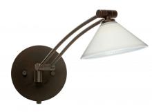 Besa Lighting 1WW-282453-BR - Besa Wall Kona Bronze White Starpoint 1x50W Halogen Gy6.35