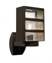 Besa Lighting 351399-WALL - Costaluz, 3513 Series Wall Sconce, Bronze/Smoke Bubble,  Finish, 1x75W Incandescent