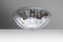 Besa Lighting 906388C - Besa Ceiling Pinta 15 Clear 3x60W Medium Base