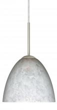 Besa Lighting B-757219-LED-SN - Besa Sasha LED Pendant For Multiport Canopy B Carrera Satin Nickel 1x9W LED