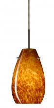 Besa Lighting J-412618-LED-BR - Besa Pera 9 LED Pendant For Multiport Canopy Amber Cloud Bronze 1x9W LED