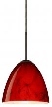 Besa Lighting J-4470MA-LED-BR - Besa Vila LED Pendant For Multiport Canopy Magma Bronze 1x9W LED