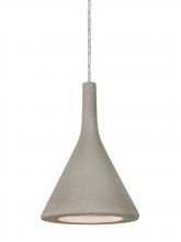 Besa Lighting J-GALATN-LED-SN - Besa Gala Pendant For Multiport Canopy, Tan, Satin Nickel Finish, 1x9W LED