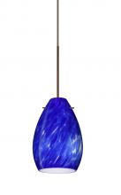 Besa Lighting X-171386-BR - Besa Pendant For Mulitport Canopy Pera 6 Bronze Blue Cloud 1x50W Halogen