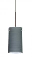 Besa Lighting 1XP-4404TN-BR - Besa Pendant Stilo 7 Bronze Titan 1x50W GY6.35