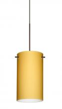 Besa Lighting 1XC-4404VM-BR - Besa Pendant Stilo 7 Bronze Vanilla Matte 1x50W GY6.35