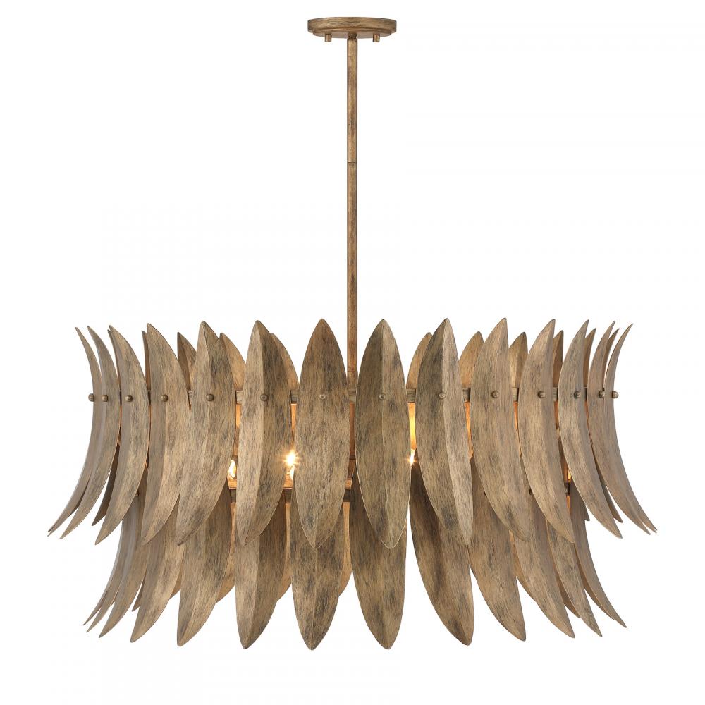 Sanctuary 8-Light Pendant in Coronado by Breegan Jane