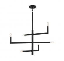 Savoy House 1-1623-6-89 - Cristofer 6-Light Chandelier in Matte Black