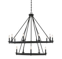 Savoy House 1-312-15-89 - Middleton 15-Light Chandelier in Matte Black