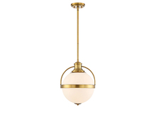 Savoy House 7-3102-1-322 - Westbourne 1-Light Pendant in Warm Brass