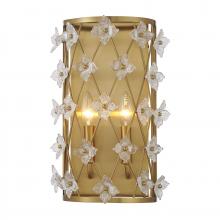 Savoy House 9-8411-2-322 - Bailey 2-Light Wall Sconce in Warm Brass