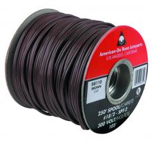 American De Rosa Lamparts D8110 - 18/2 SPT-2 BRN 250FT RL