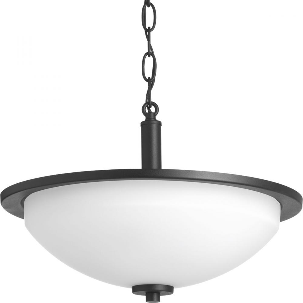 Replay Collection Two-light 14-3/4" Semi-Flush