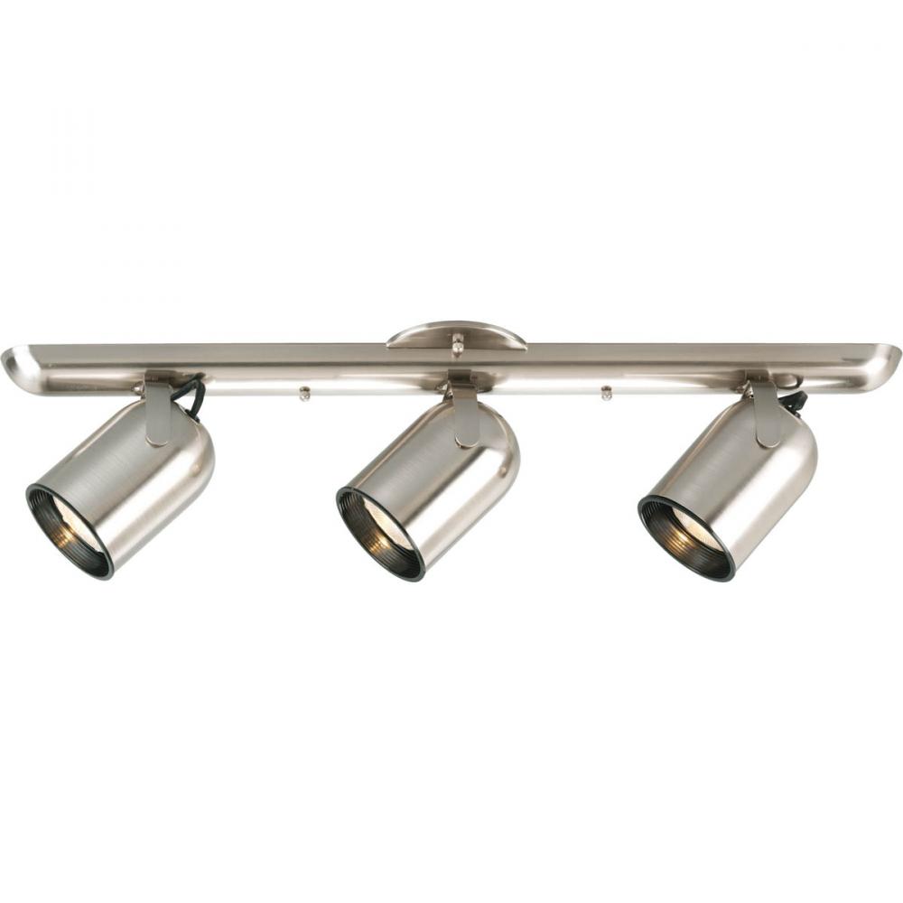 Three-Light Multi Directional Roundback Wall/Ceiling Fixture