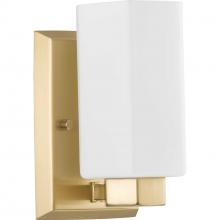 Progress P300476-191 - Estrada Collection One-Light Brushed Gold Contemporary Bath & Vanity Light