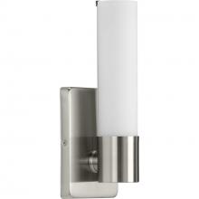 Progress P710047-009-30 - Blanco LED Collection Brushed Nickel One-Light LED Wall Bracket