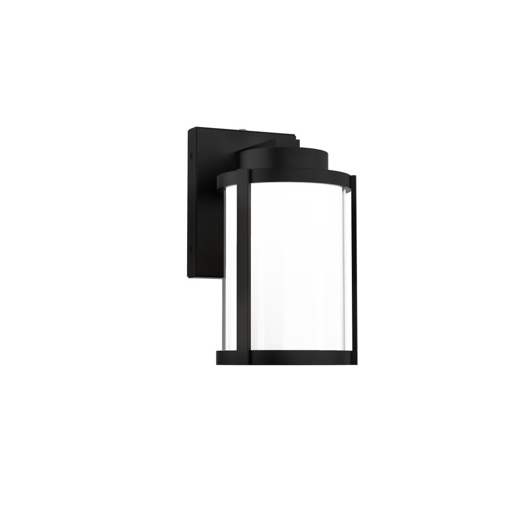 Lantern 10" LED WALL SCONCE 5CCT BK