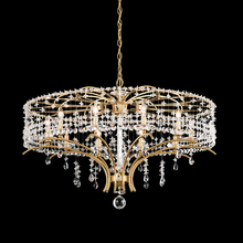 Schonbek 1870 TC1036N-22R - Bella Rose 10 Light 120V Chandelier in Heirloom Gold with Clear Radiance Crystal