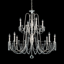 Schonbek 1870 AR1012N-22O - Esmery 12 Light 120V Chandelier in Heirloom Gold with Clear Optic Crystal