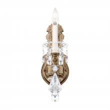 Schonbek 1870 5069-23R - La Scala 1 Light 120V Wall Sconce in Etruscan Gold with Clear Radiance Crystal