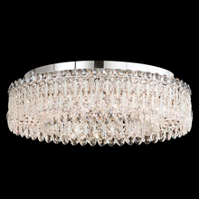 Schonbek 1870 RS8347N-22R - Sarella 12 Light 120V Flush Mount in Heirloom Gold with Clear Radiance Crystal